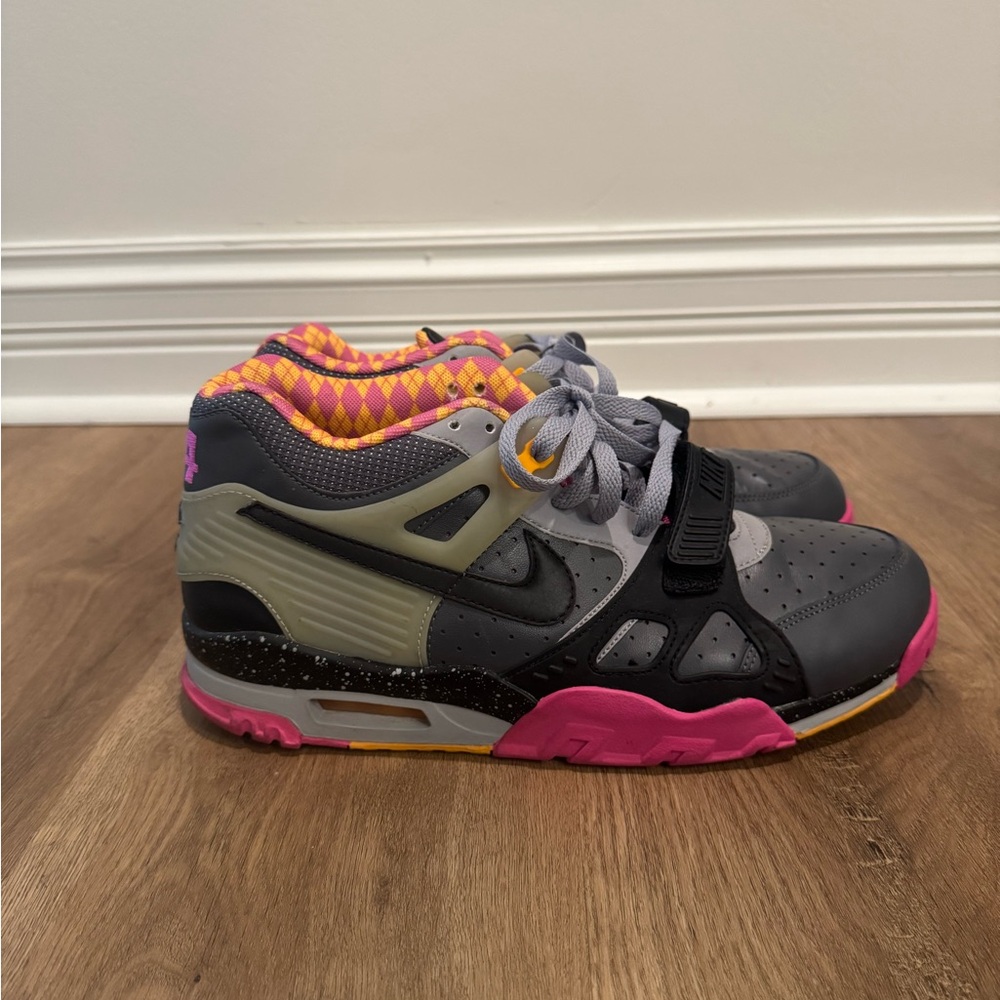 Nike Air Trainer 3 Prm Qs Bo Knows Horse Racing Size 10 Used
